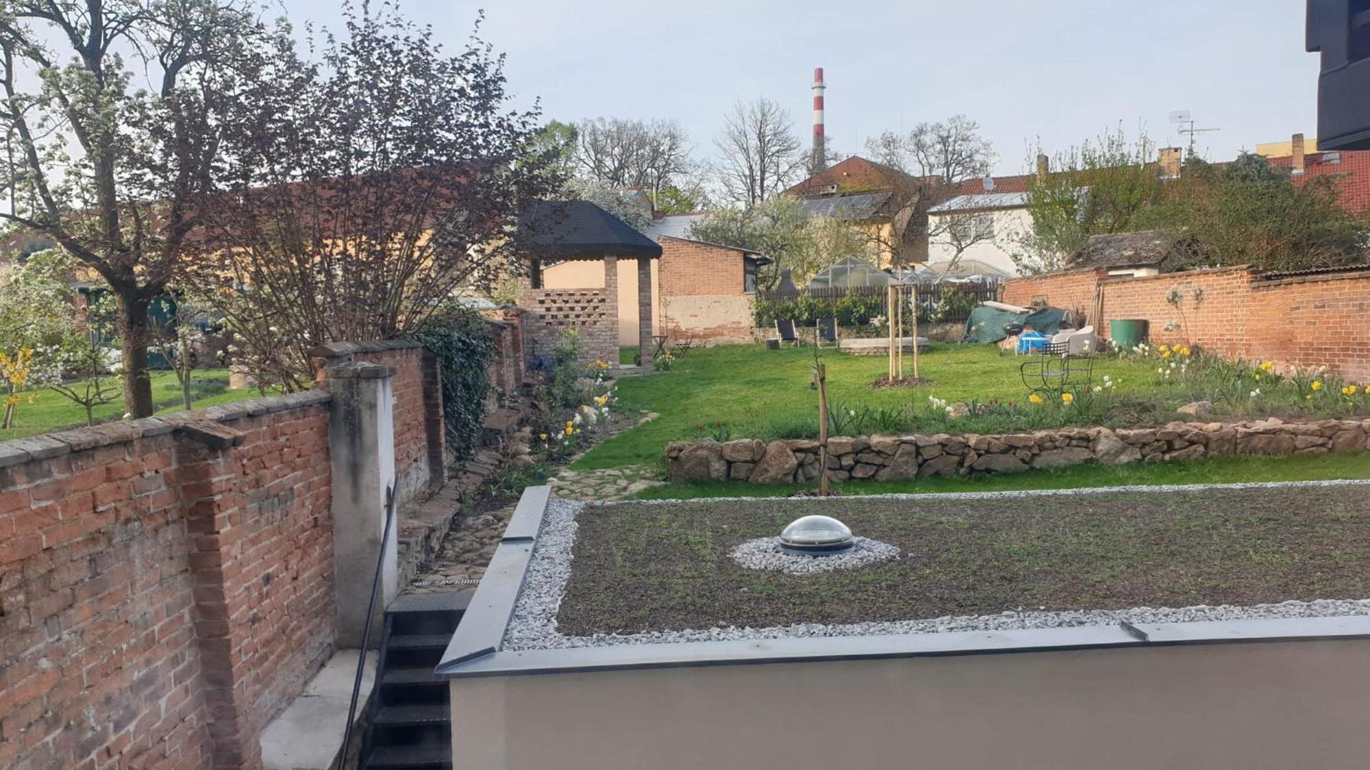 Art Nouveau Apartment With Garden In Pisek Εξωτερικό φωτογραφία